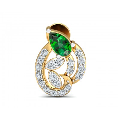 Vahi Emerald & Diamond Earrings